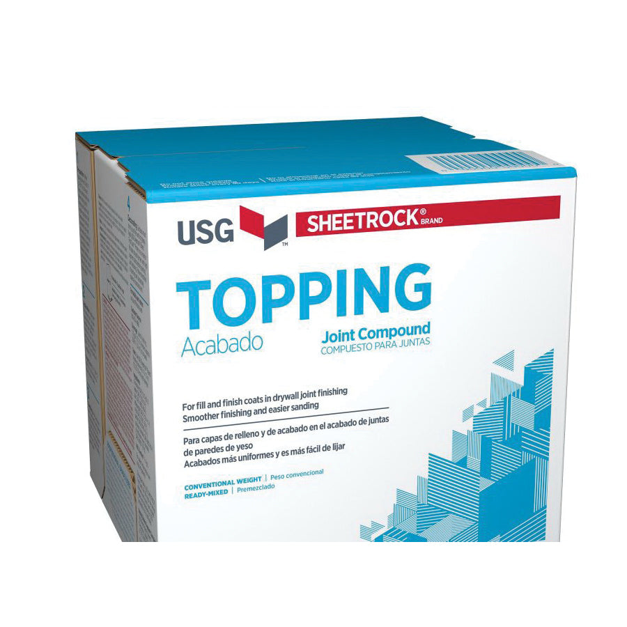 SHEETROCK® 385236 Topping Joint Compound, Paste, Off-White, 3.5 gal, Carton