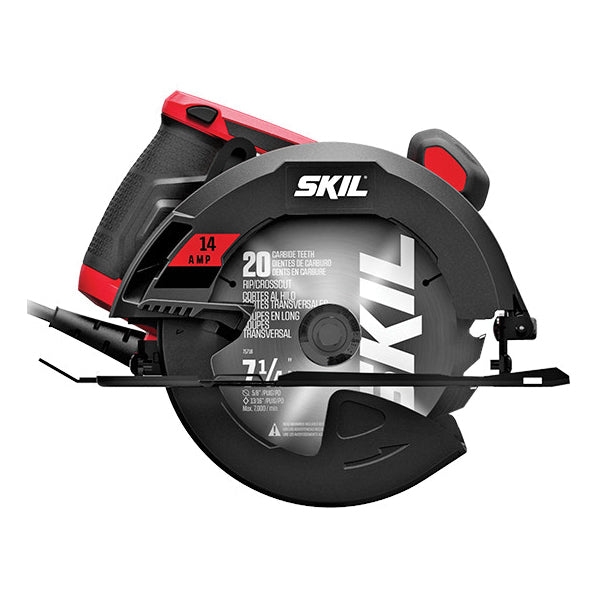 SKIL® 5180-01 Circular Saw, Tool/Kit: Tool, 7-1/4 in Dia Blade, 2-7/16 in D Cutting, 120 VAC, 5300 rpm Speed