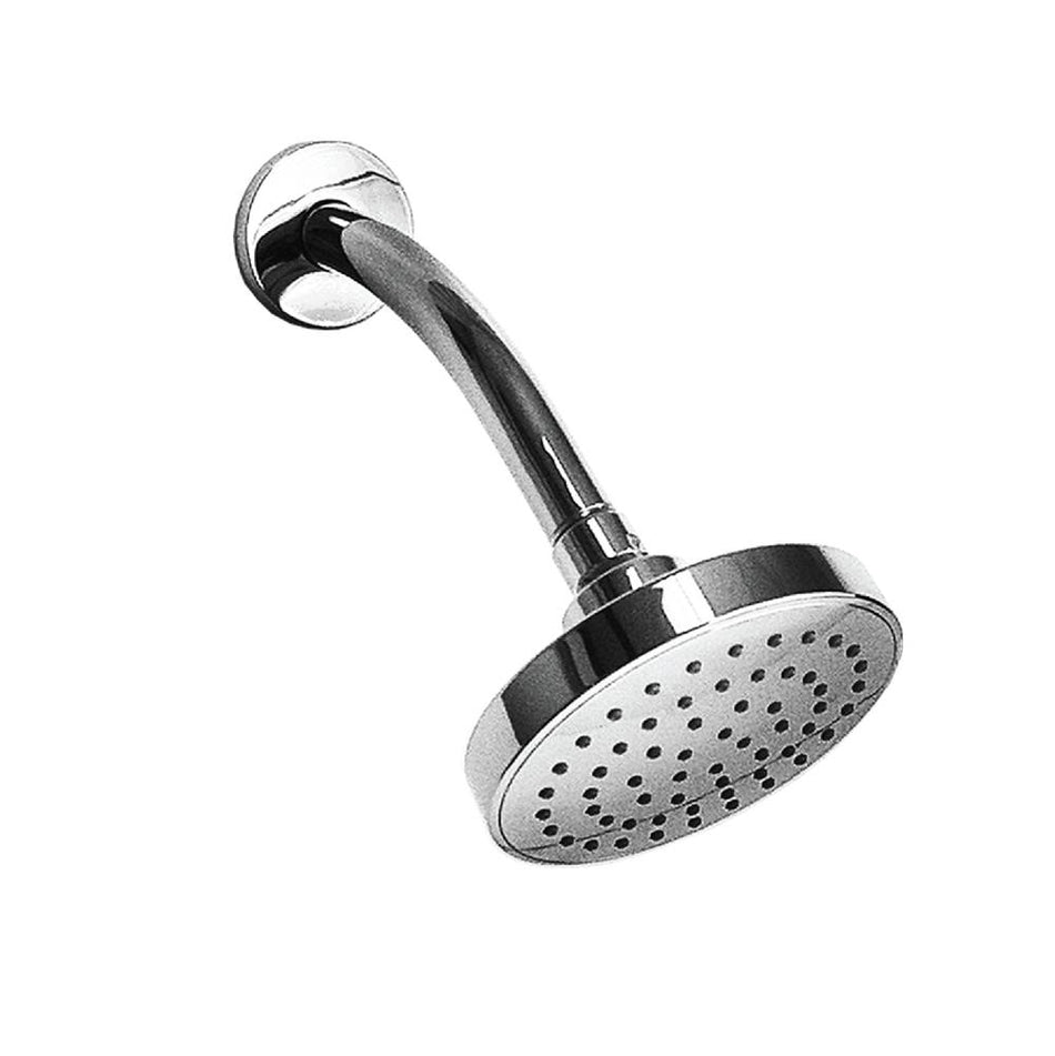 SANTEC E Series 70795075 Showerhead With Arm, Flange, CIRC Collection, 2.5 gpm, Wall Mounting, 4-3/4 in Dia Head