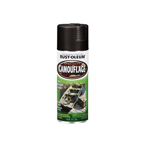 SPECIALTY 1916830 Camouflage Spray Paint, Oil Base, Ultra Flat, Black, 557 g/L VOC, 6 to 7 sq-ft/can Coverage Area