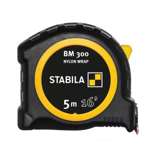 STABILA® BM 300 30616 2-Sided Pocket Measuring Tape, 16 ft L Blade, Pocket Clip: Yes