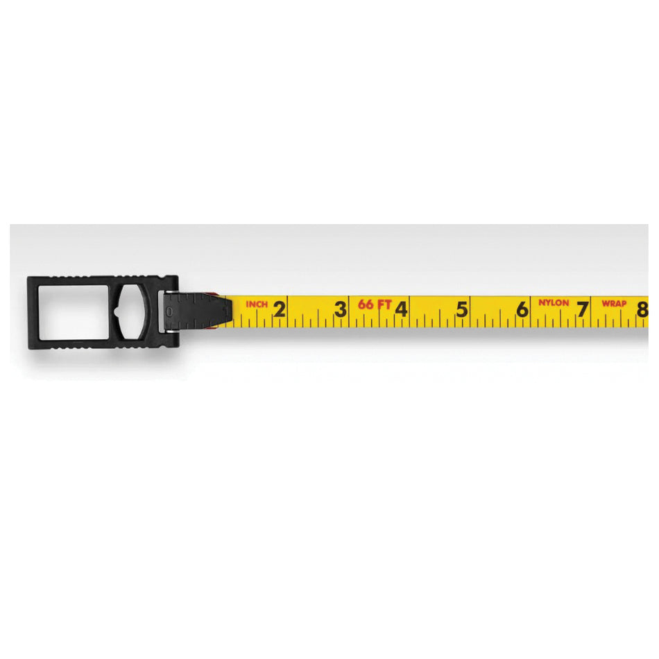 STABILA® 30950 Reel Tape Measure, 66 ft L Blade, Steel Blade