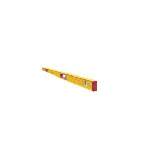 STABILA® 37459 Type 196 Heavy-Duty Level, 58 in L, 3-Vial, Non-Magnetic