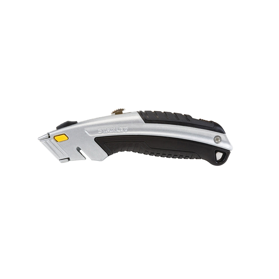 STANLEY® INSTANTCHANGE® 10-788 Utility Knife, Retractable Blade, Carbon Steel Blade, Number of Blades Included: 3