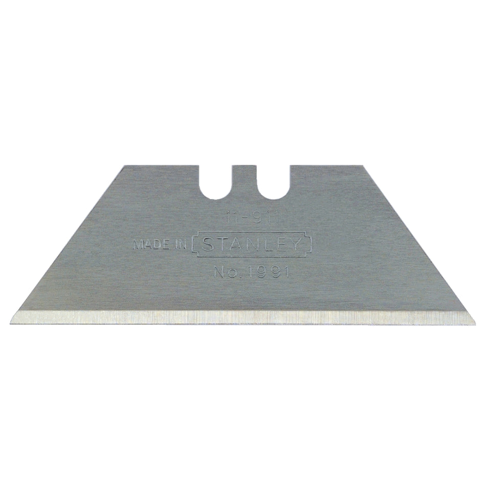 STANLEY® 1991® 11-911 Utility Blade, 2 in L, 3/4 in W, Carbon Steel, Cut Materials: Cardboard, Paper, Sheet Material