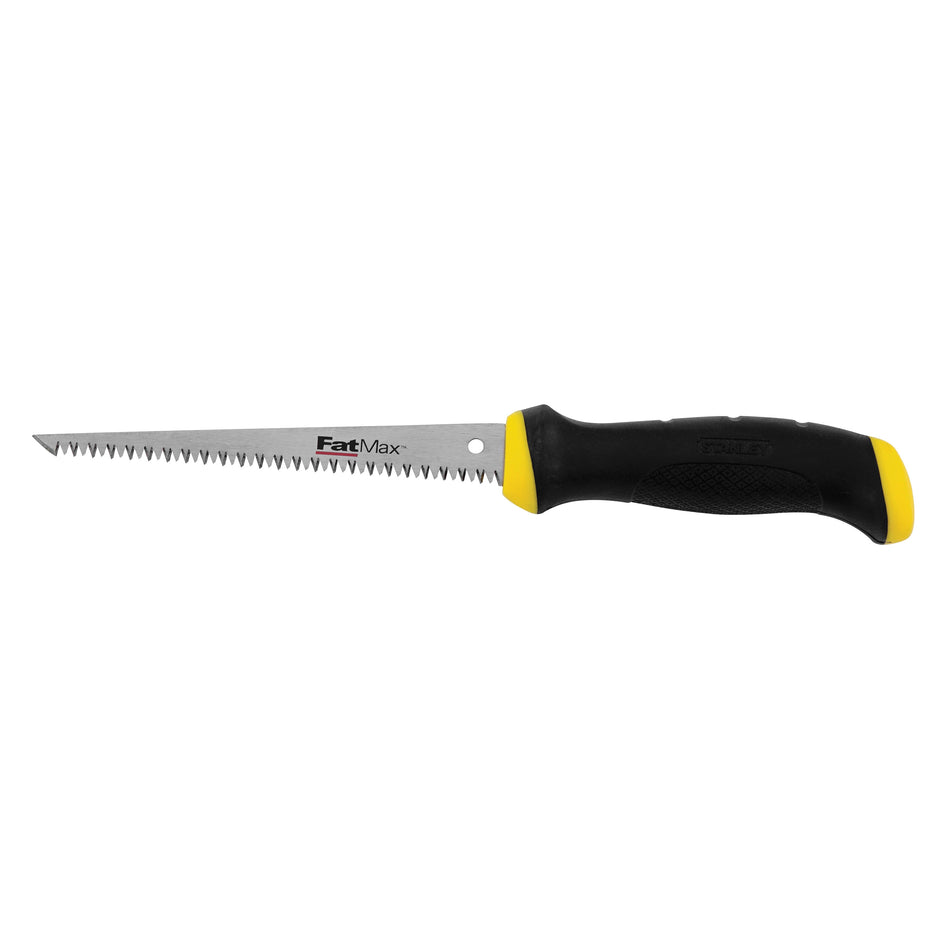 STANLEY® FATMAX® SHARPTOOTH™ 20556 Jab Saw, 6-1/4 in L Blade, 8 TPI TPI, Steel Blade, Comfort Handle, 9 in OAL