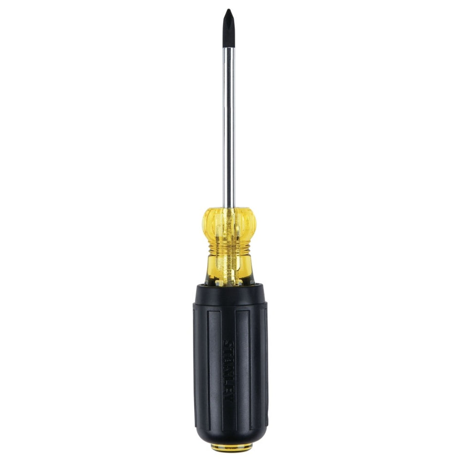 STANLEY® 65901 Screwdriver, Phillips® Point, #1 Point, 6-3/4 in OAL, Ergonomic Handle