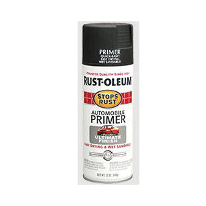 STOPS RUST® 2089830 Primer Spray, Oil Base, Dark Gray, 10 to 12 sq-ft/can Coverage Area, 12 oz, Aerosol Can