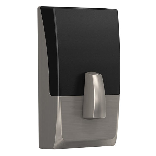 Schlage® Encode™ BE489WB V CEN 619 Smart Wi-Fi Deadbolt, AAA Grade, Satin Nickel, 2-3/8 to 2-3/4 in Backset