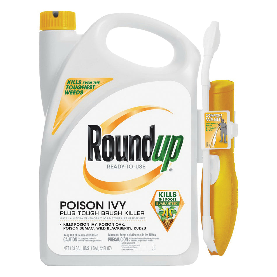 Scotts® RoundUp® 5203910 Poison Ivy Plus Tough Brush Killer, Liquid, Ready to Use, 1.33 g