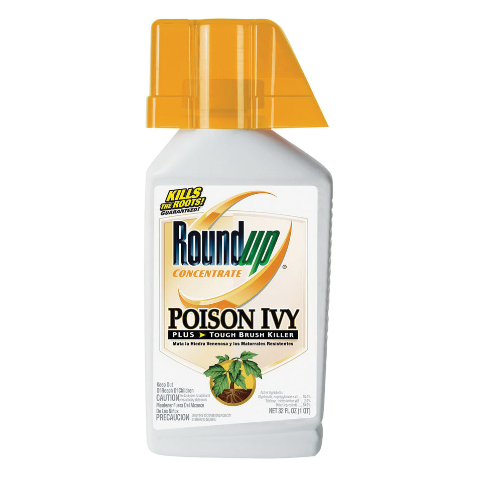 Roundup® 5002306 Poison Ivy Plus Tough Brush Killer, Concentrated, 1 qt