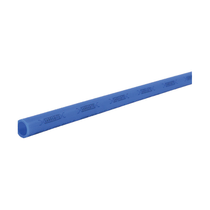 SharkBite™ U860B10 PEX-B Pipe, 0.475 in ID, 5/8 in OD, 10 ft L, 0.07 in Thick Wall, Polyethylene, Blue