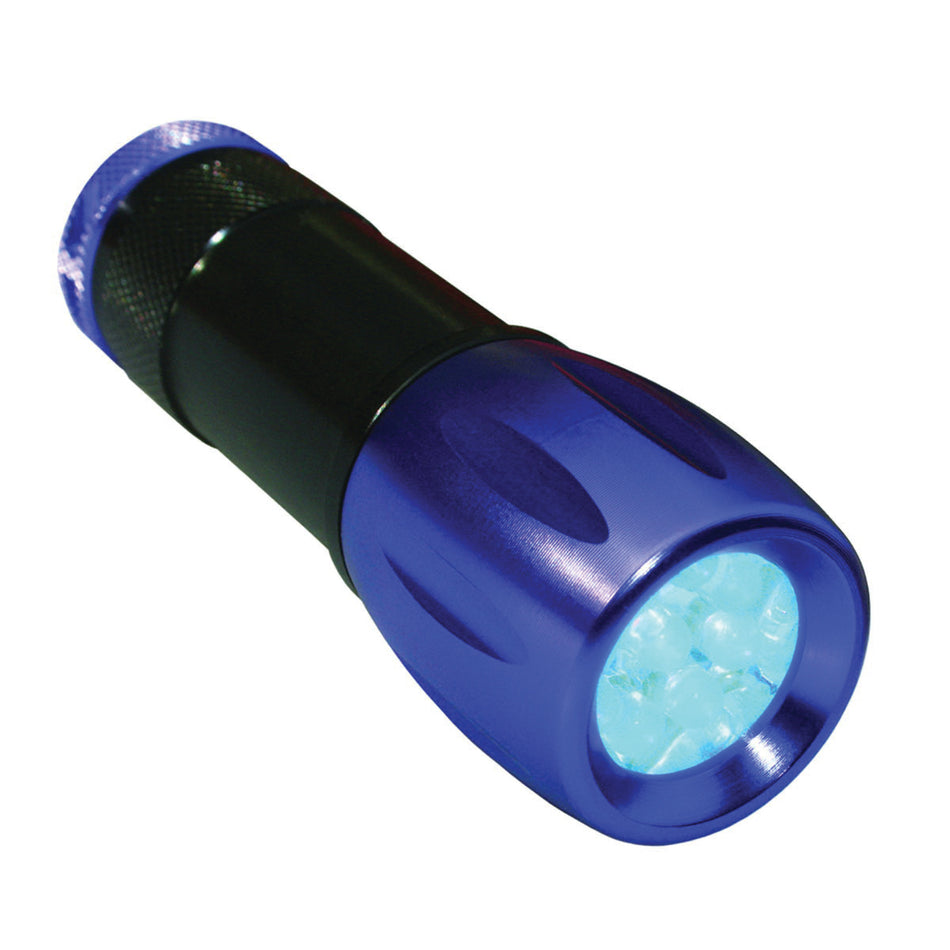 Shawshank LEDz Blacklight Master™ 302490 UV Flashlight With Lanyard, LED Bulb, 9 -Bulb, 3 -Battery