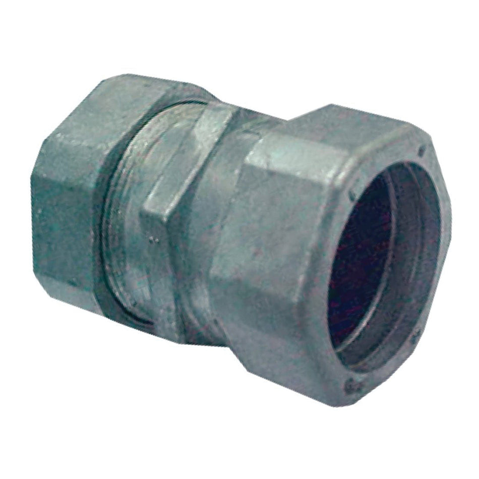 Sigma® 02-55264 Coupling, 1-1/2 in Trade, For Use With: Steel EMT Conduits, Zinc, Zinc-Plated