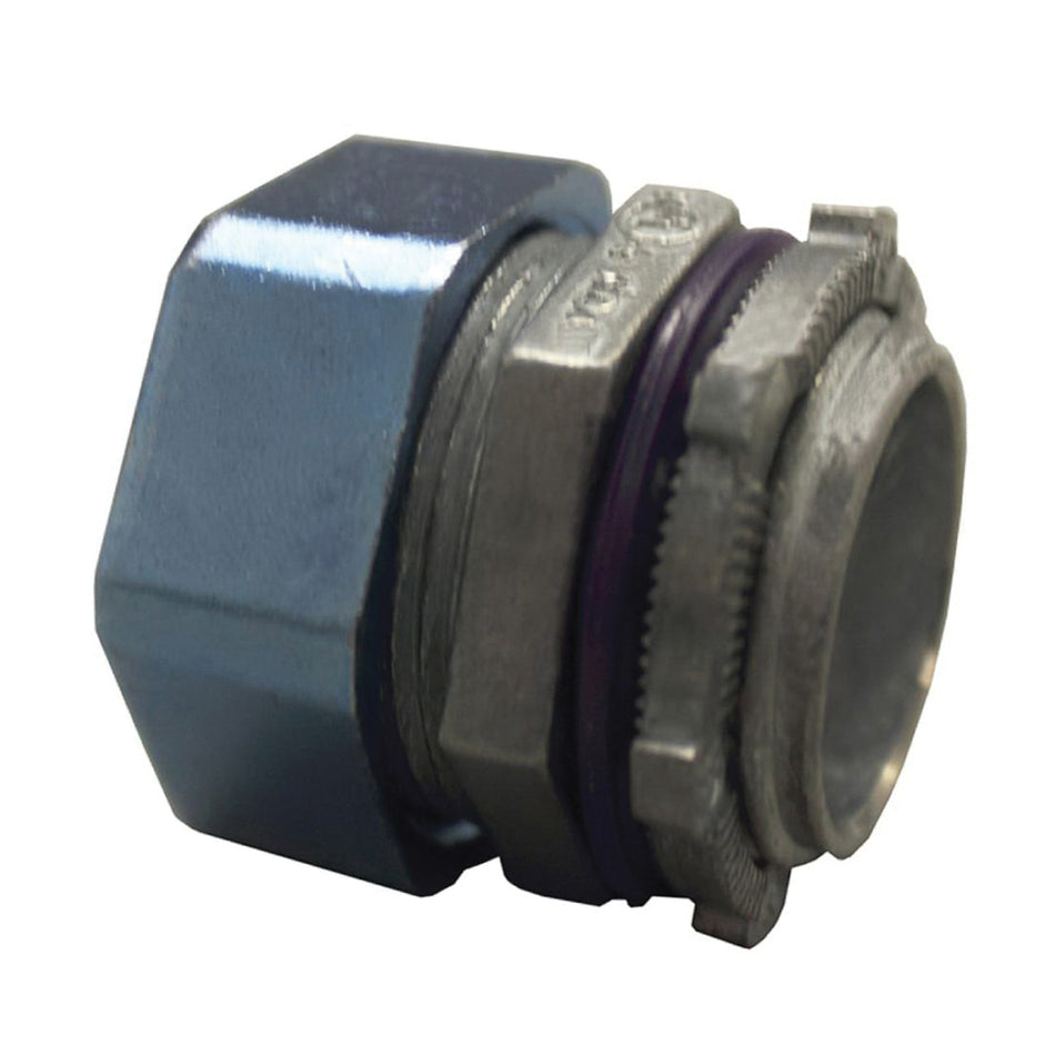 Sigma® 02-55852 Connector, 1 in Trade, For Use With: Steel EMT Conduits, Zinc