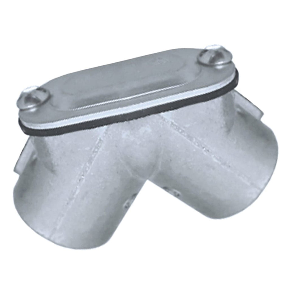 Sigma® 49682 Rigid-to-Rigid Pull Elbow, 3/4 in Trade, 90 deg, Zinc