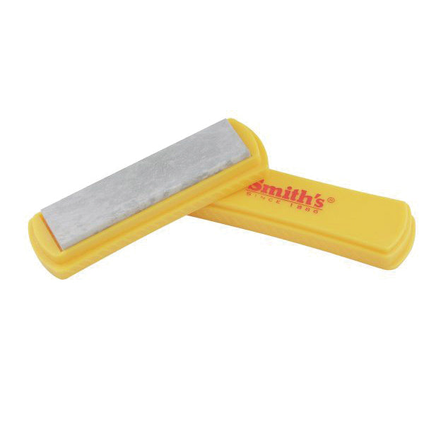 Smith's® 50556 Sharpening Stone With Cover, 4 in L, Arkansas Stone Abrasive, Plastic Handle