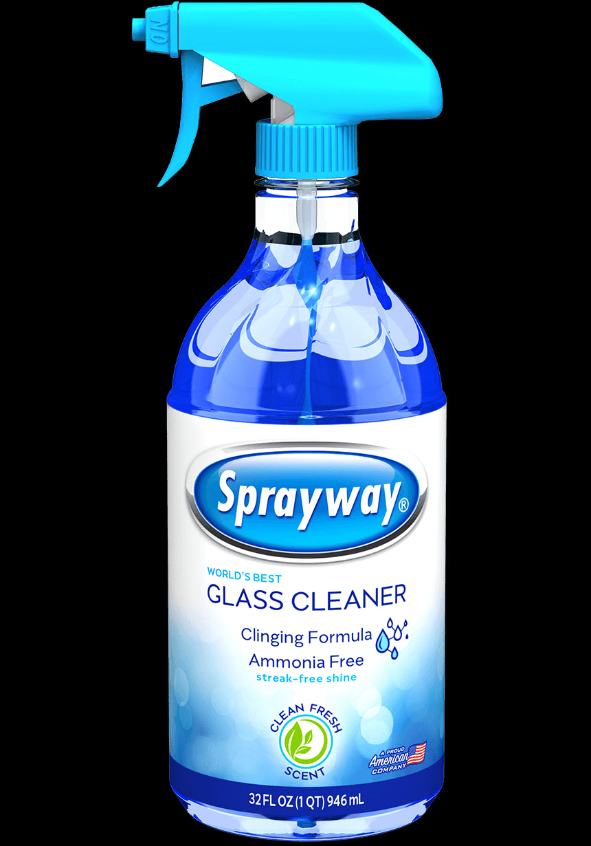 Sprayway® SW5000R Glass Cleaner Wipes, 32 oz, Bottle, Liquid