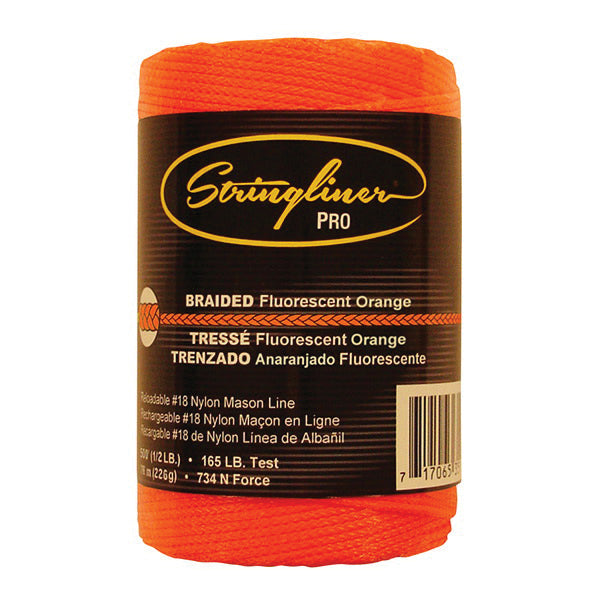 Stringliner® 35406 Twisted Mason's Line, #18 Dia, 540 ft L, Nylon