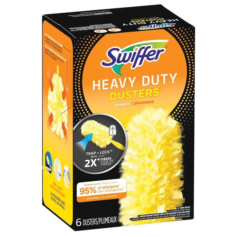 Swiffer® Duster™ 16944 Multi-Surface Heavy-Duty Duster Refill, Fiber Bristle