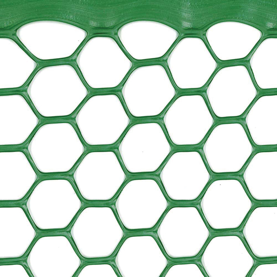 TENAX 72121128 Poultry Fence, 3 ft W, 25 ft L, Hexagon Mesh, 3/4 x 3/4 in Mesh Opening, HDPE