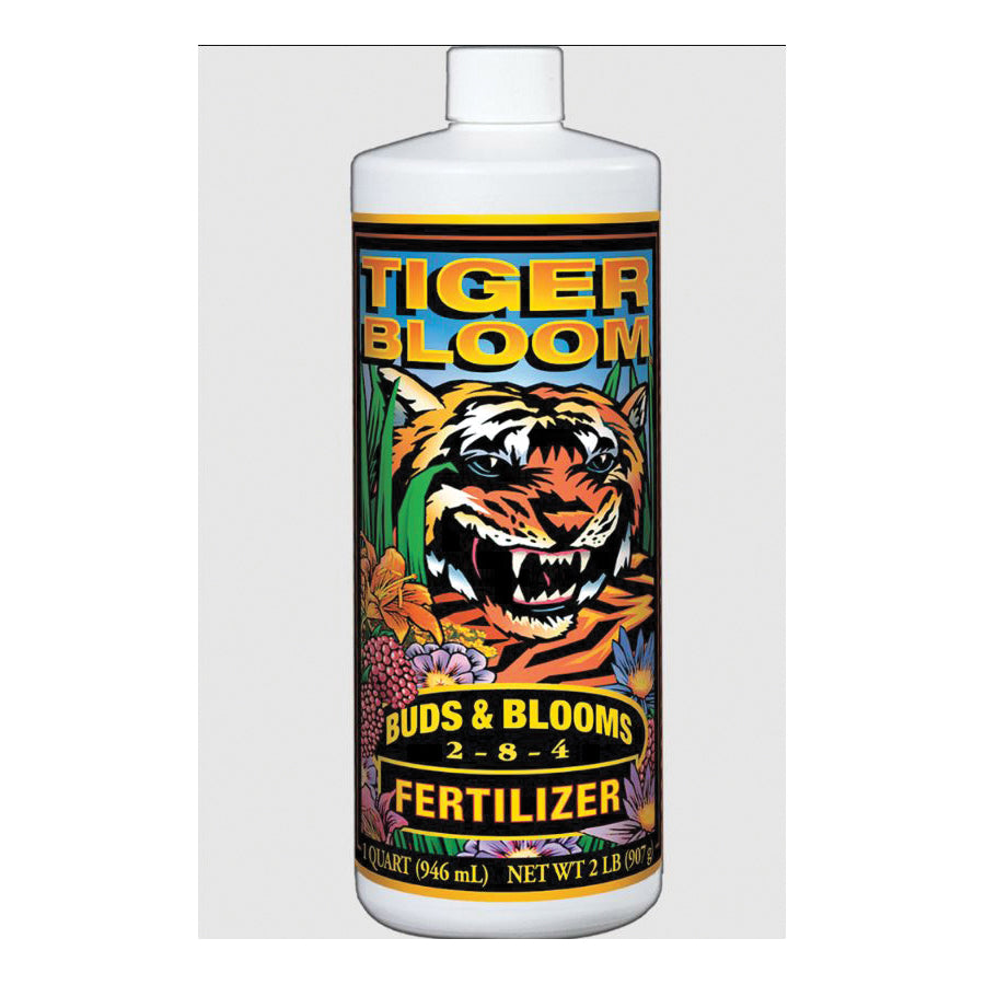 TIGER BLOOM® FTBQ Plant Food, Liquid, Green, 1 qt