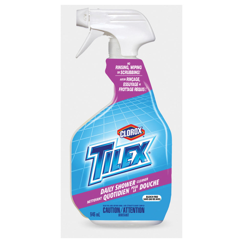 TILEX® 01260 Daily Shower Cleaner, 946 mL, Spray Bottle, Liquid, Citrus, Floral, Fruity