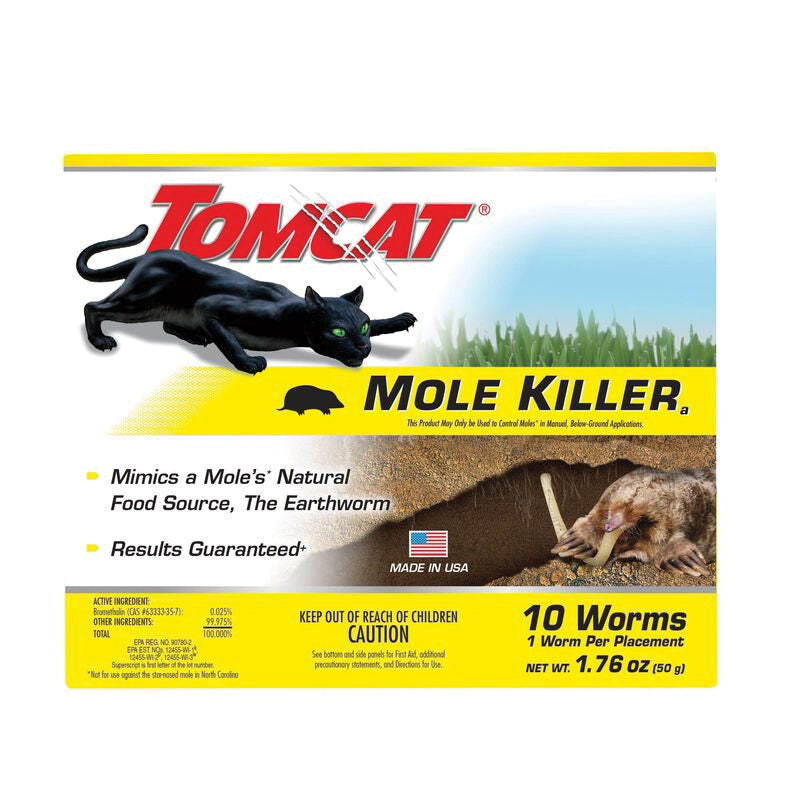 TOMCAT® 0372310 Mole Killer, Solid, 10, Pack