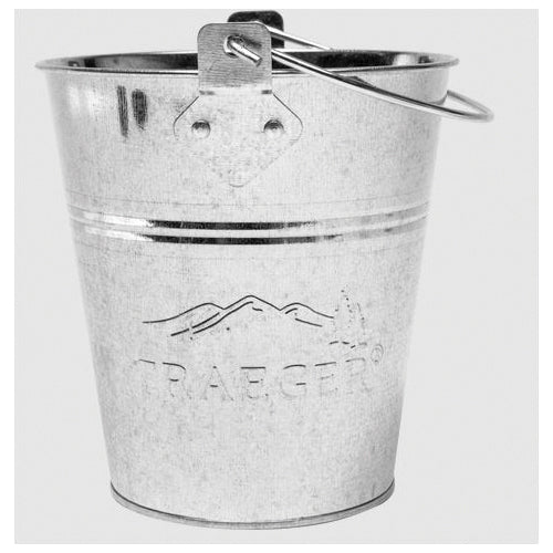 TRAEGER HDW152 Grease Bucket, Steel, Galvanized, For Use With: TRAEGER Grills