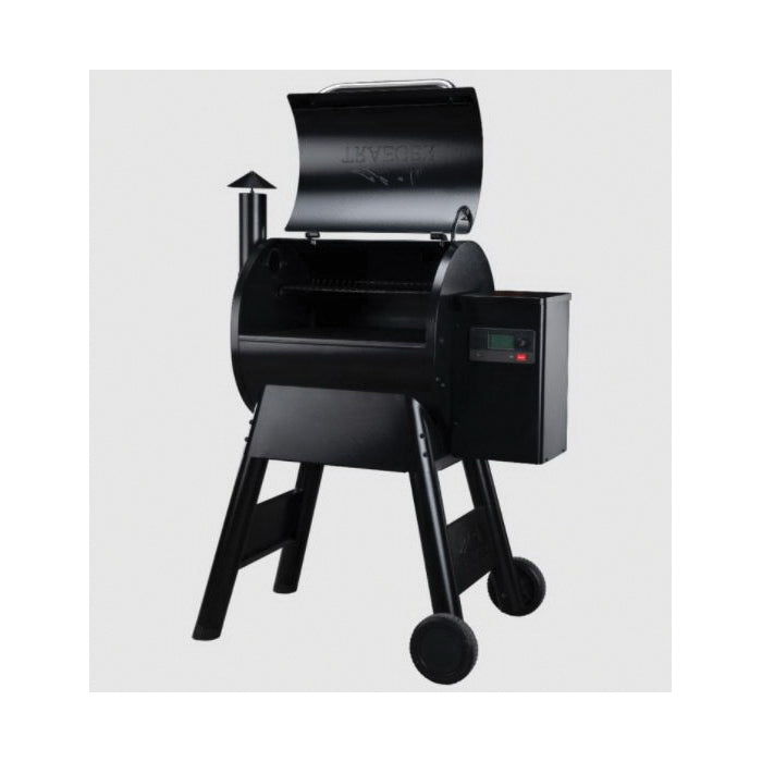 TRAEGER TFB57GLE Pellet Grill, 575 sq-in Primary Cooking Surface Area, 154 sq-in Secondary Cooking Surface Area, Steel