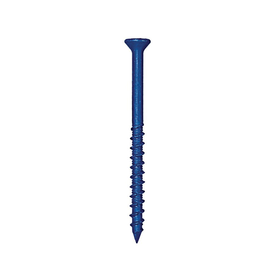 Tapcon® 28307 Concrete Screw Anchor, 3/16 in Dia, 3-1/4 in L, Blue