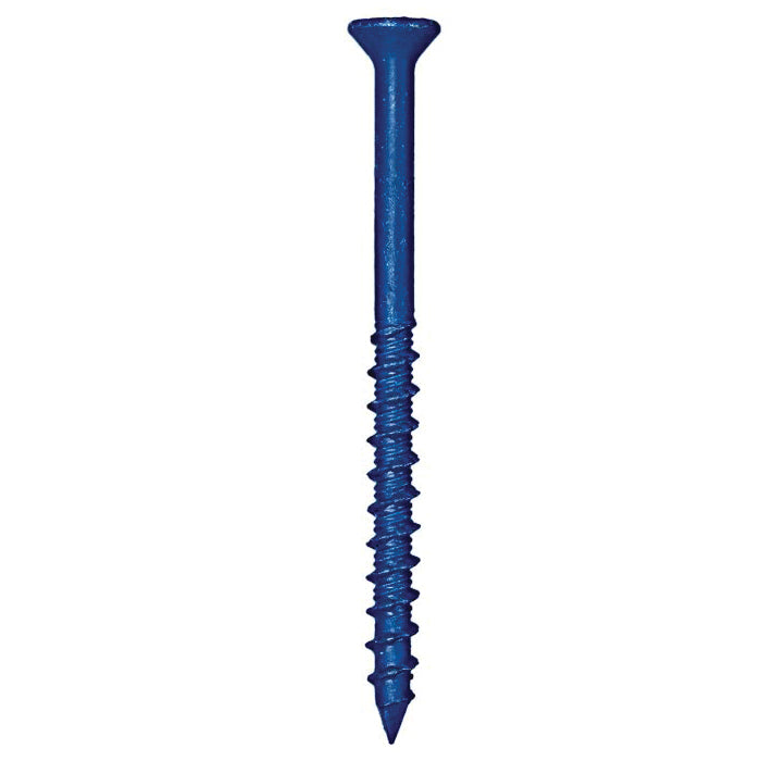 Tapcon® 28155 Concrete Screw Anchor, 1-3/4 in OAL, Star Head, Climaseal®-Coated