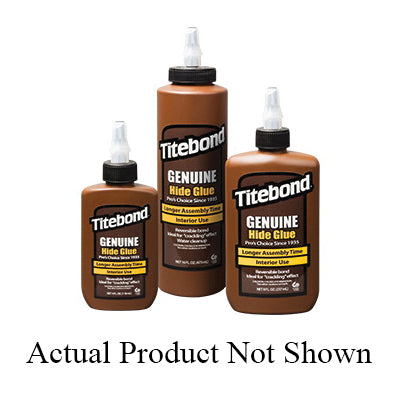 Titebond® 5013 Genuine Hide Glue, Liquid, Amber, 8 oz, Bottle