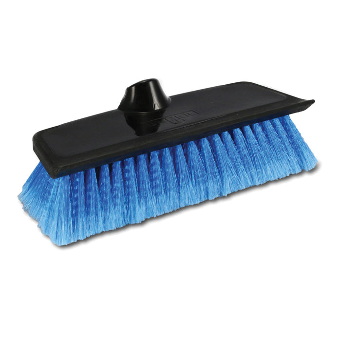 UNGER® HydroPower® 964810 Soft Brush With Squeegee, 10 in W Brush, 4 in L Brush