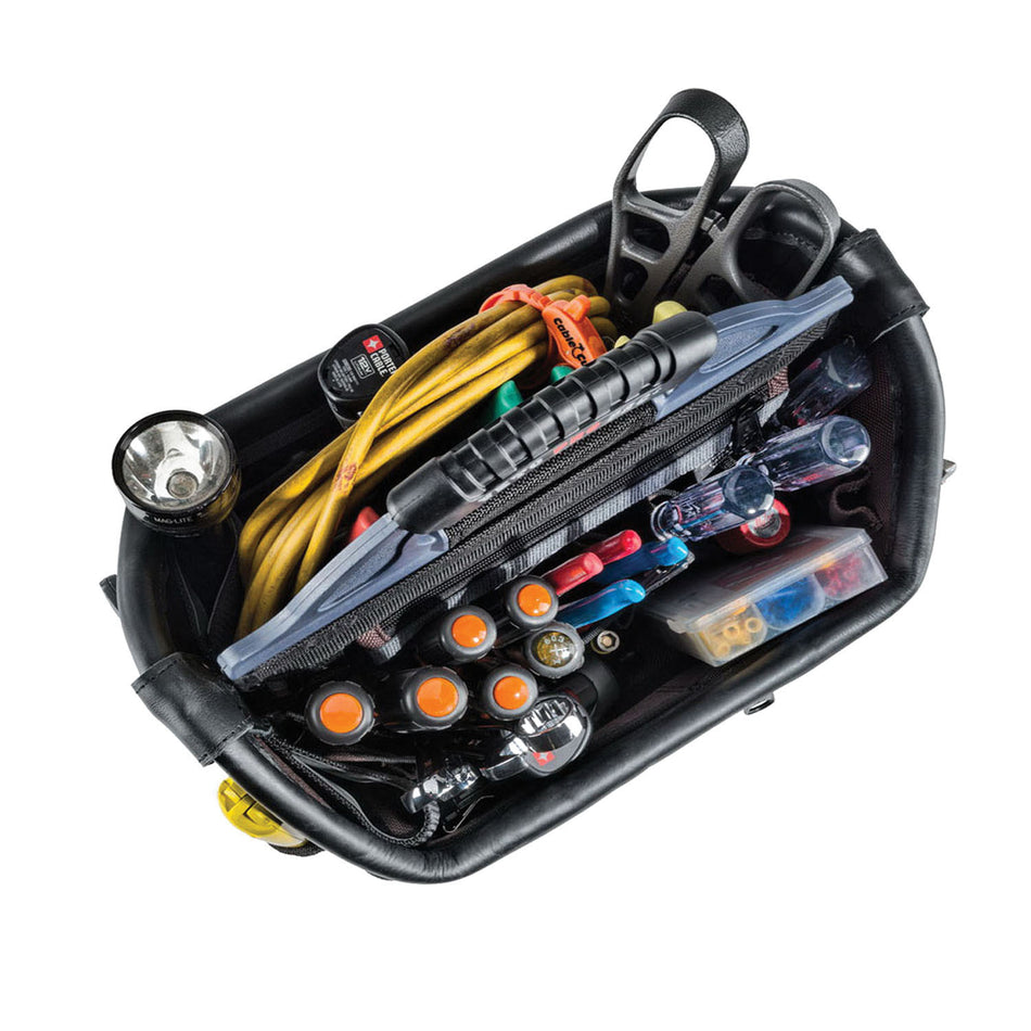 VETO PRO PAC® Contractor OT-LC Tool Bag, 9-1/2 in W, 12 in H, (36) Open, (4) Zippered -Pocket, Zipper Closure