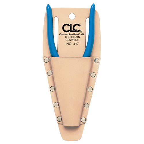 CLC® Toolworks 417 Pliers/Tool Holder, Top Grain Leather, Tan