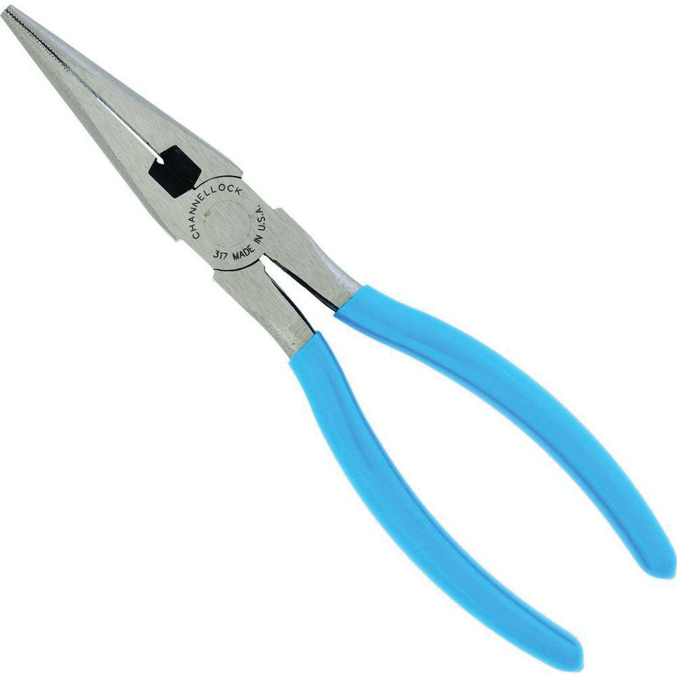 CHANNELLOCK® 317 Side Cutting Long-Nose Plier, 8 in OAL, 2.36 in L Jaw