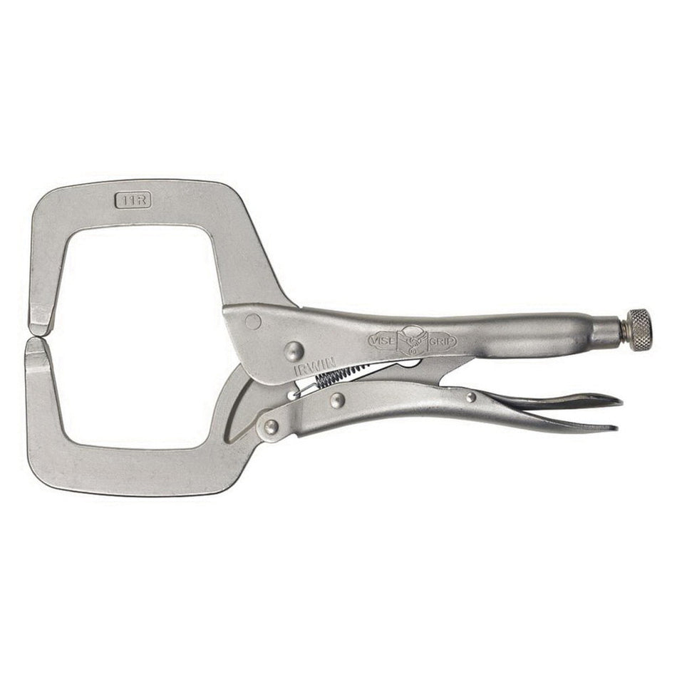 IRWIN® 19 Original Locking C-Clamp With Regular Tip, 3-3/8 in Max Opening, 2-5/8 in D Throat, Steel Body