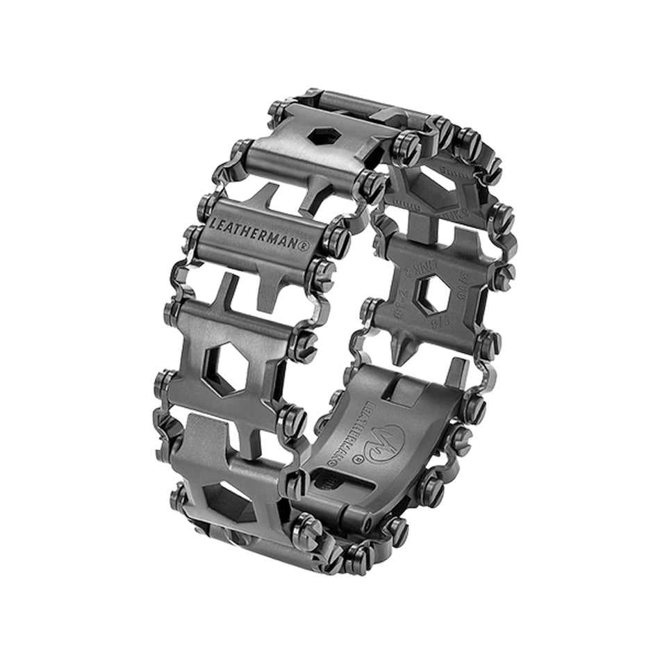 Leatherman® TREAD® 831999 Multi-Tool Bracelet, 29 -Blade, Stainless Steel Handle, Black Handle