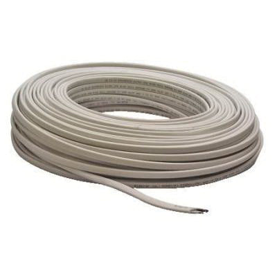 Romex® 63946855 Non-Metallic Sheathed Cable, 600 V, 3 -Conductor, 14 AWG Conductor, Stranded, 250 ft L, White Jacket