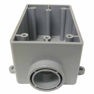 CANTEX® 5133364 Electrical Box, 1 -Gang, 2-7/8 in L, 2-3/8 in W, 4.563 in D