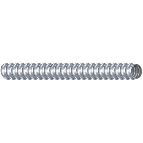 Southwire® Alflex™ 55082003 Flexible Metal Conduit, 3/8 in Trade, 0.375 to 0.393 in ID, 0.56 to 0.61 in OD, 100 ft L