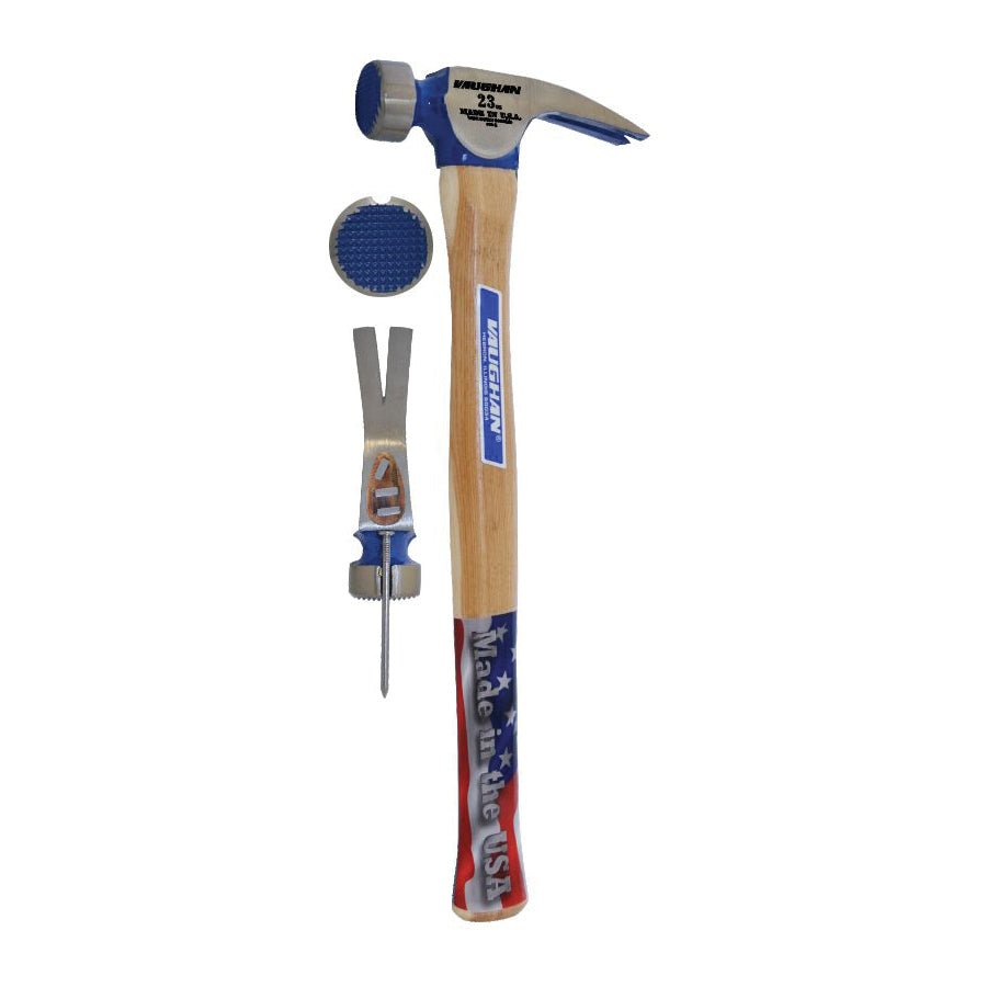 VAUGHAN® CF1 California Framing Hammer, 23 oz Head, 17-1/2 in OAL