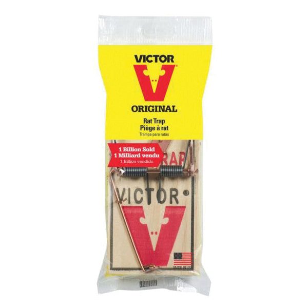 VICTOR® M210 Rat Trap, Copper/Metal/Wood