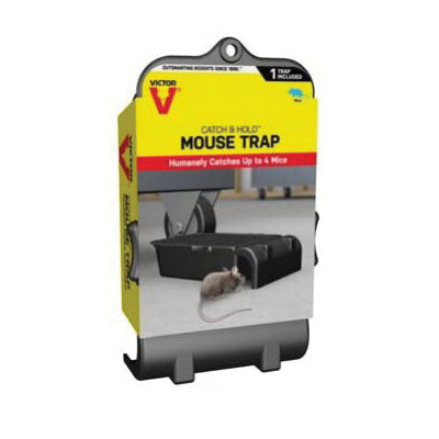 VICTOR® M333 Catch and Hold Mouse Trap, 1.8 in W, 7.2 in H, Plastic