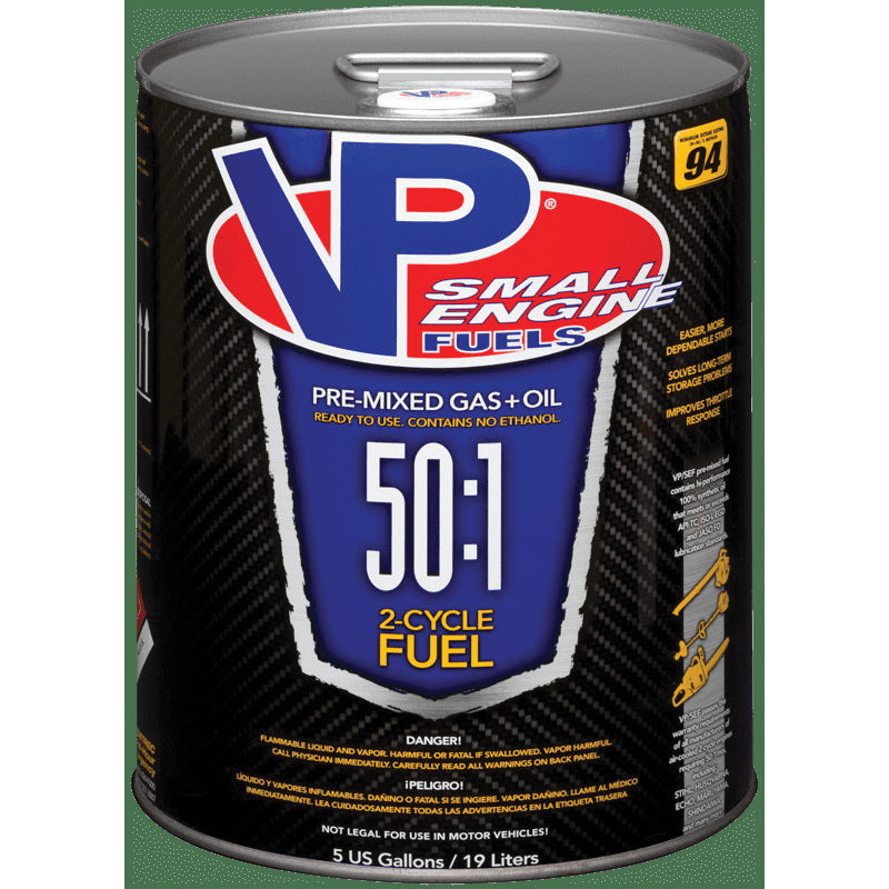 VP®Racing FUELS 6232 2-Cycle Small Engine Fuel, Blue, 5 gal, Pail