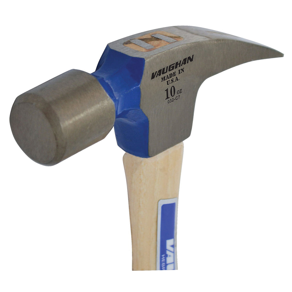 VAUGHAN® #9 Rip Hammer, 10 oz Head, Steel Head, Hickory Wood Handle