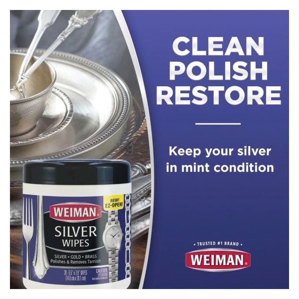 WEIMAN® 48 Silver Wipes