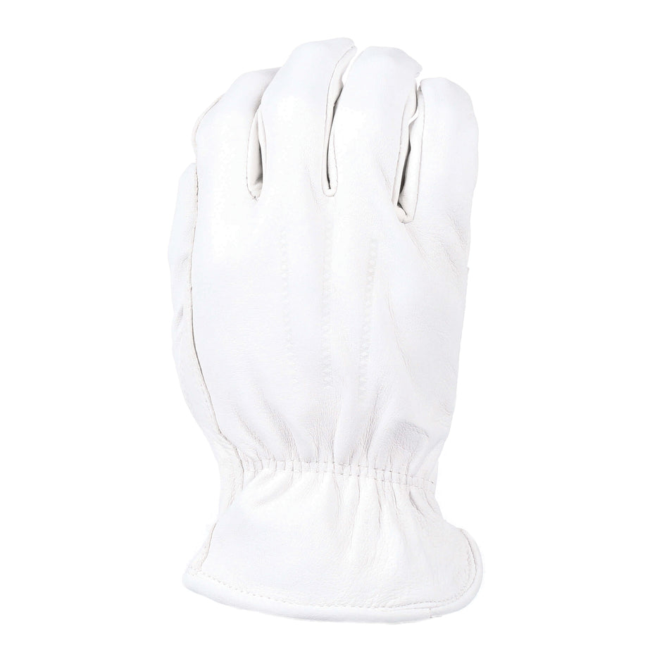 WELLS LAMONT® 1720M Work Gloves, Men, M, Full Leather Glove, White Glove