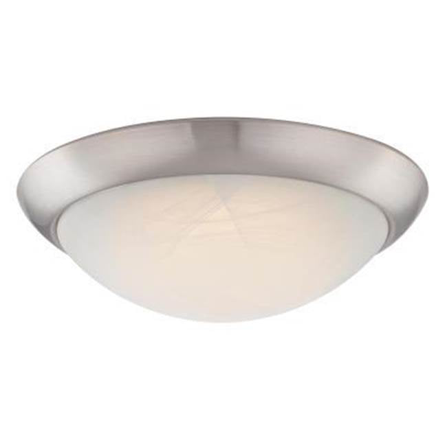 Westinghouse 6308800 Indoor Ceiling Fixture, Integrated LED Bulb, 1350 Lumens, 3000 K, Brushed Nickel Fixture